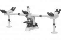 Penta head microscope